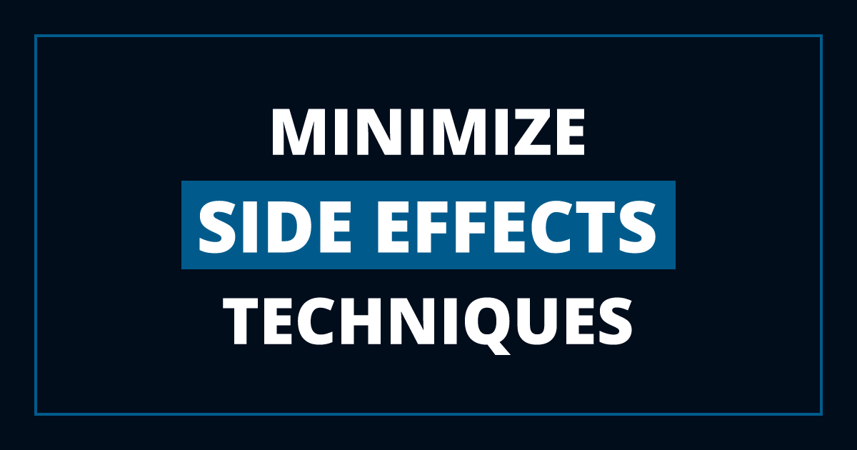 Web Development - Best Practices to Minimize Side Effects