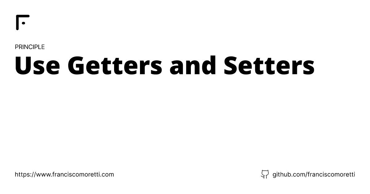 what is the use of getters and setters