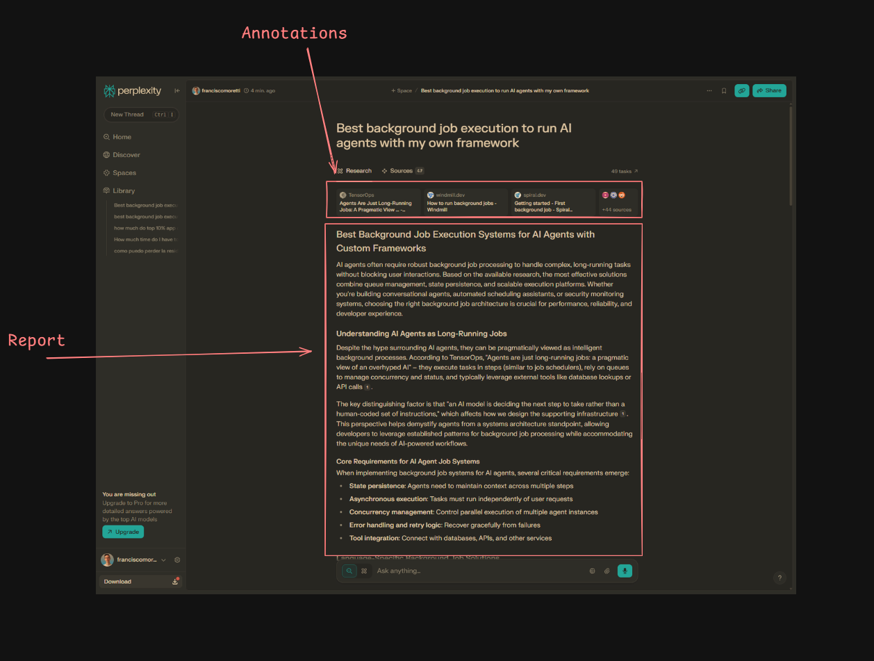 Perplexity UI - 1